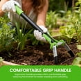 thumbnail image 4 of Garden Guru Action Stirrup Hoe Garden Tool with Ergonomic Handle – Rust Resistant Heavy Duty Steel Loop Hoe for Weeding, Planting, Sowing Seeds, Making Furrows & Soil Cultivation, 4 of 7