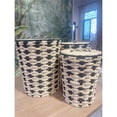 thumbnail image 4 of ELE Light & Decor Wicker / Rattan Storage Basket in Multi-Color (Set of 3), 4 of 10