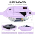 thumbnail image 3 of Riñonera Maxtop Fashion de Fanny Pack para mujer con 5 bolsillos, 3 of 6