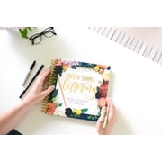 Pretty Simple Lettering: A Step-by-Step Hand Lettering and Modern Calligraphy Workbook for Beginners (Premium Spiral-Bound Hardcover)