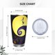 thumbnail image 4 of Vaso de 20 oz con tapa de Pesadilla antes de Navidad, vaso de viaje de acero inoxidable de doble pared con aislamiento al vacío, taza de café con aislamiento duradero, taza térmica con tapa, 4 of 8