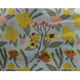 thumbnail image 4 of oneOone Georgette Viscose Baby Blue Fabric Leaves & Tulip Floral Sewing Craft Projects Fabric Prints By Yard 42 Inch Wide, 4 of 4