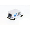 USPS LLV Mail Truck Diecast Model Toy, 136 Scale by KINSFUN, Metallic