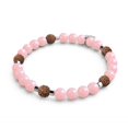 thumbnail image 1 of Light Of Nirvana Gemstone x Lumos Rudraksha Bracelet Mala, 1 of 14