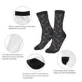 thumbnail image 3 of Kids Girls Boys Socks - Paisley Pattern No.90126 Comfort Breathable Crew Socks for Boys Girls Kids, Soft Athletic Running Socks for Boys Socks 6-10 Years Old, 3 of 6