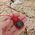 thumbnail image 4 of WORGEOUS Portable Pocket Compass for Outdoor Activities, ABS Acrylic, 20-Piece Assorted Colors Set, 4 of 6