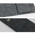 thumbnail image 3 of Clispeed 6Sets Felt Placemat Kit in Dark Grey with Cup Mats and Fork Bags for Home Dining, 3 of 4