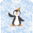thumbnail image 4 of Inktastic Cute Penguin, Baby Penguin, Penguin with Party Hat T-Shirt, 4 of 5
