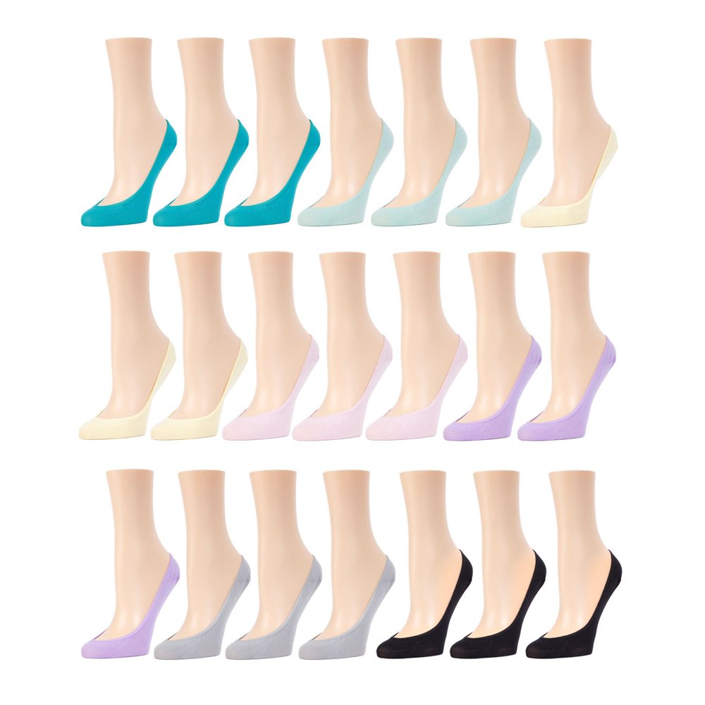 MeMoi Memoi Micro Liner 21 pair Pack Shoe Liners Shoe Liner