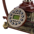 thumbnail image 4 of Teléfono Fijo, Pantalla De Número De Llamada De Estilo Europeo, Teléfono Con Cable De Rellamada Con Un Solo Botón, Retro Vintage, Hotel Para Oficina En Casa, 4 of 7