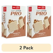 (2 pack) Power Crunch PRO Cinnamon Roll High Protein Bar, 20g Protein, 2 oz, 4 Ct