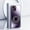 Darkpurple, variant on iPhone 14 Case Cover with Glitter Grip Ring, Dual Color Stylish Design Kickstand Bumper Drop Proof Corner Protective Lightweight Slim Fit Phone Case for Apple iPhone 14, Blue