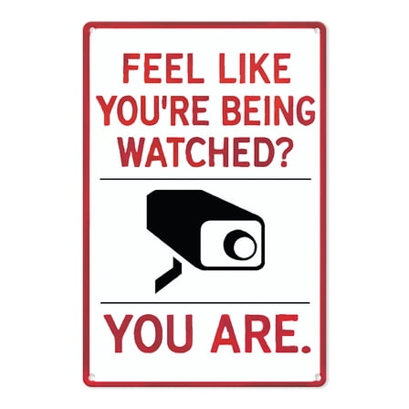 SECURITY SYSTEM SIGNS ~1 Sign & 3 Free Decals~ alarm | Indoor/Outdoor ...