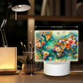 thumbnail image 6 of Fotbe Colorful World Map Pattern Acrylic Night Light Gift with 3 Color ModesTouch-Sensitive LED Lamp Perfect Gift for Mother's Day, Birthday, or Christmas, 6 of 9