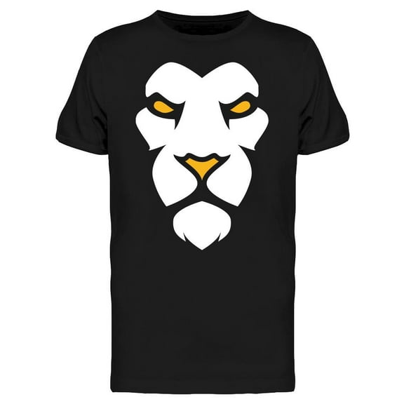 Lion Head Gamer Icon T-Shirt Men -Image by Shutterstock, Male Small