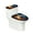 Basketball, variant on HELLHERO Conch Starfish Bathroom Toilet Cover Set Adjustable & Easy Care Bathroom Seat Covers Reusable 2-Piece