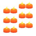 thumbnail image 2 of KAKOWELY 12 luces LED de calabaza para Halloween, decoración de Halloween con pilas, 2 of 4