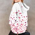 thumbnail image 5 of biudgviw Girls Boys Valentine's Day Outfits Casual Long Sleeve Pullover Hoodies Toddler Soft Printed Basic Shirts with Pockets, 5 of 5