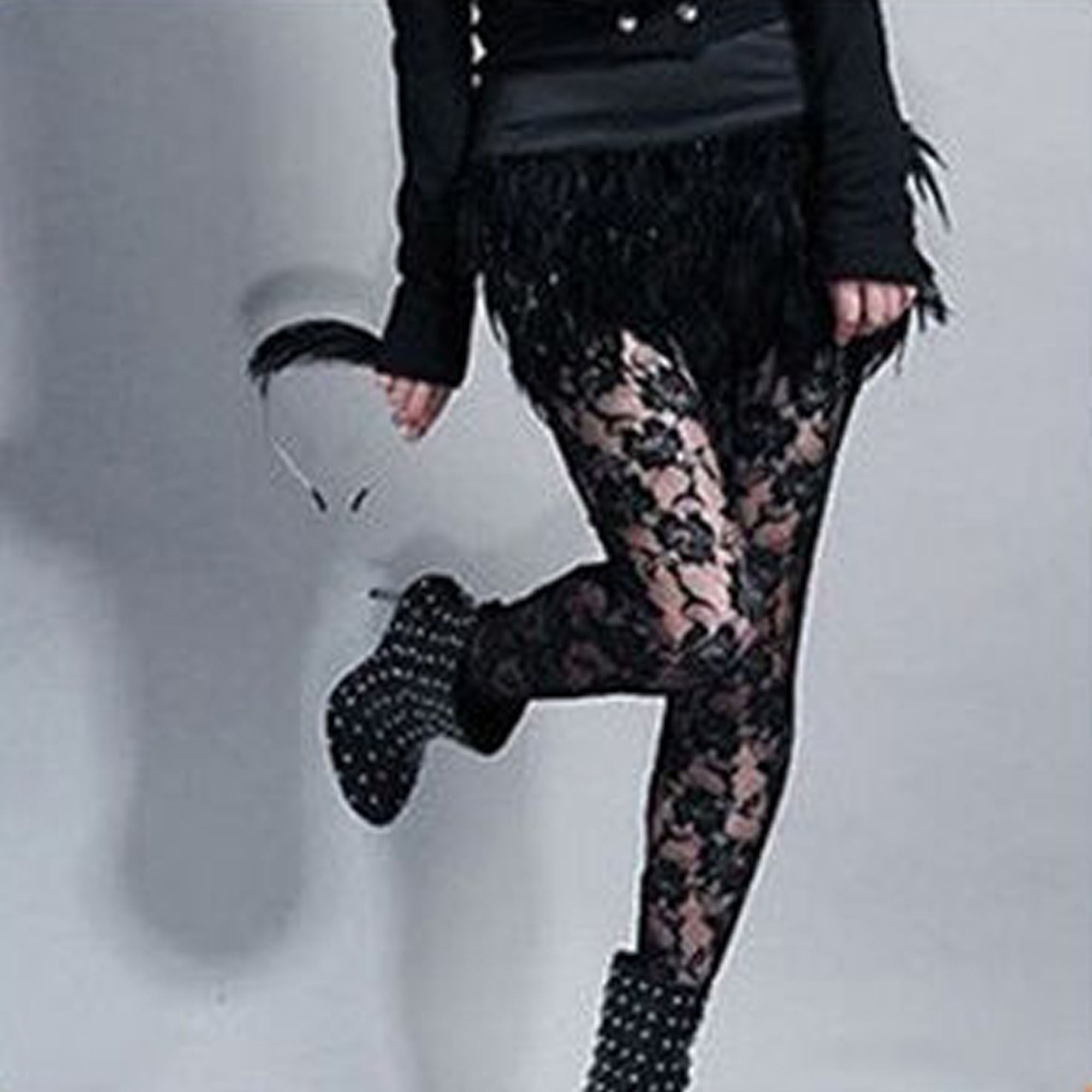 Floral Lace Leggings - Ready to Wear