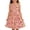 0-Pink114, variant on Byoo Toddler Girls Banana Print Dress Sleeveless A Line Summer Casual Puffy Dress,Pink