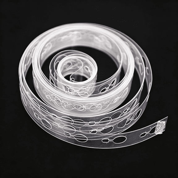 MISSMILE 2 Pcs Balloon Arch Strip,Garland Decor Tape,Balloon Chain Kit,Durable Plastic Material,Perfect for Birthday,Wedding,Baby Shower and Festival Party Decoration,5 Meters Each