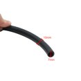 thumbnail image 3 of 6.56ft Black Flexible Tube No Pre-Split Loom Wire Conduit Sleeve Tubing for Automotive, 3 of 3