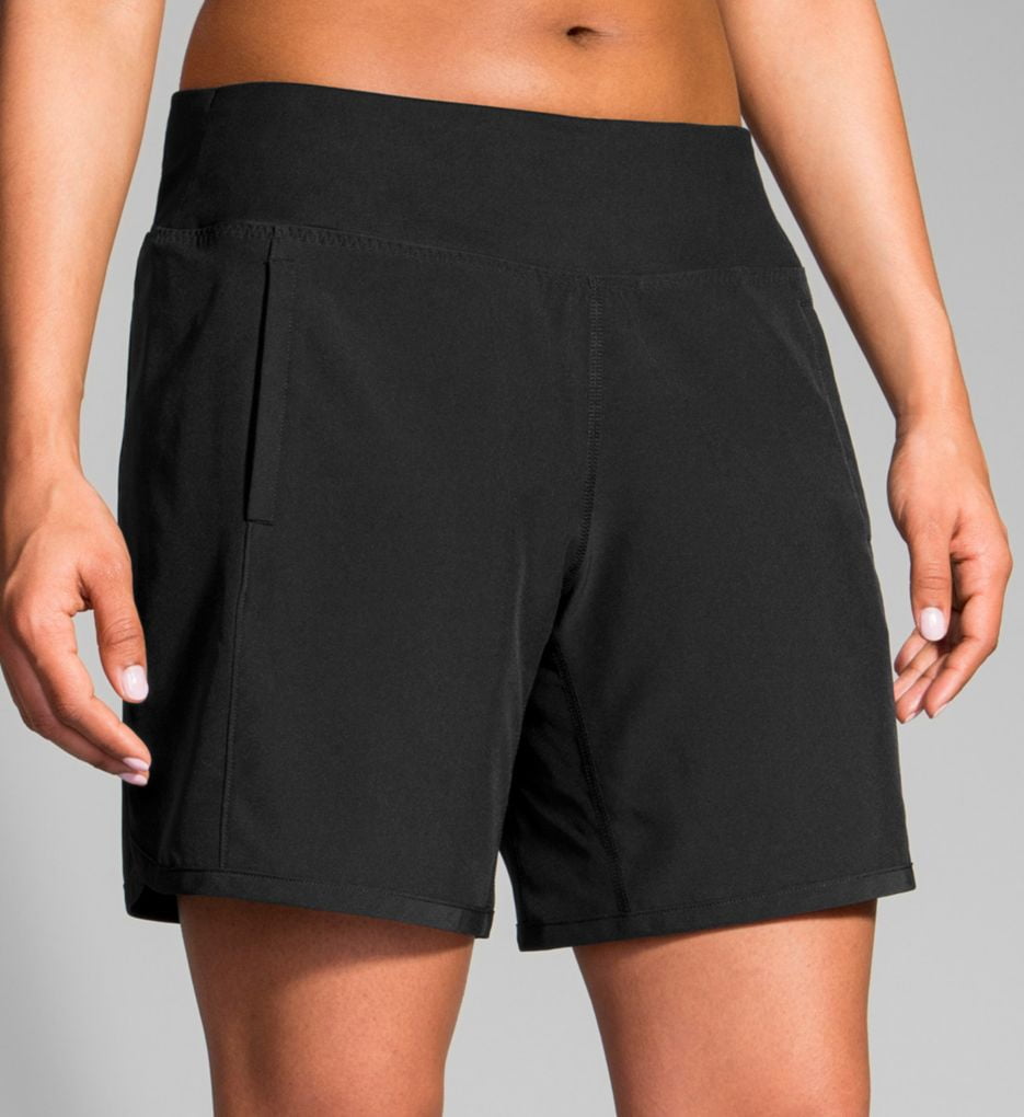 brooks 7 inch running shorts women's