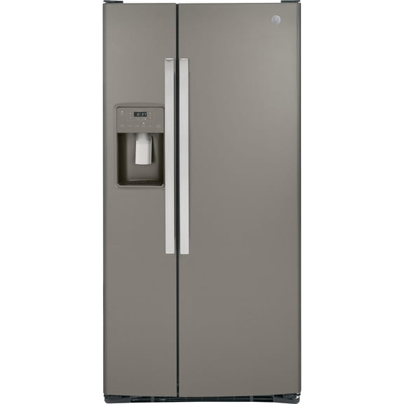 GE APPLIANCES GSS23GMPES side by side freestanding refrigerator