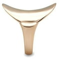 thumbnail image 2 of Luxe Jewelry Designs Women's Rose Gold Ion Plated Ring - Size 6 (Pack of 2), 2 of 4