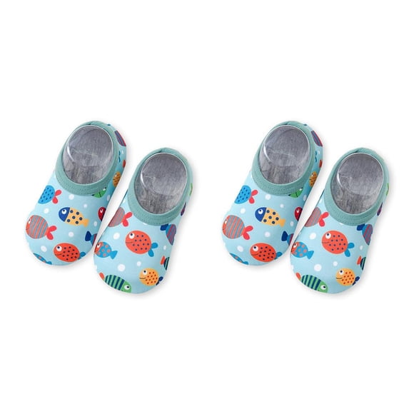 Advancent 1 par de zapatillas de agua para niños pequeños, zapatos de natación para niños y niñas, botas M tipo 4 Type2 NO2