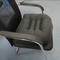 thumbnail image 2 of Cojín elevador de asiento de automóvil, alfombrilla elevadora de altura, malla transpirable, portátil, negra, 2 of 4
