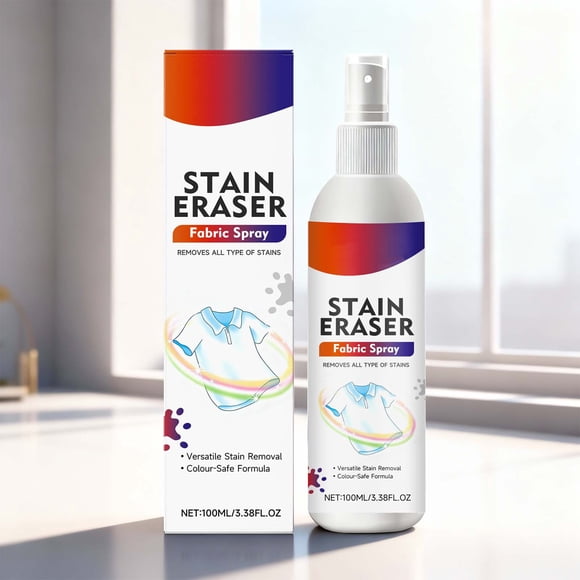 Mejor spray quitamanchas para ropa: limpiador potente para manchas de aceite y prevención de olores, suave con todas las telas