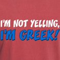 thumbnail image 3 of CafePress - Im Not Yelling Greek T Shirt - Mens Comfort Colors Shirt, 3 of 5