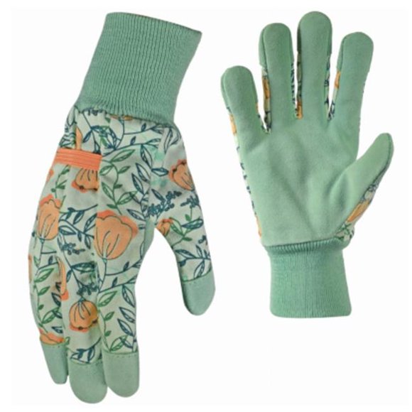 Digz Women Leather Palm Gloves - Large