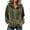 Army Green, variant on Tqcoqu Corduroy Zip Up Hoodie Jacket for Women,Drawstring Hood Long Sleeve Loose Casual Outerwear Tops with Patch Pocket For Fall Winter,Army Green Women's S-XXXL