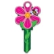thumbnail image 1 of House Key Blank Lucky Line FLOWER KW1/11, 1 llave, 1 of 4