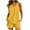 Yellow 2, variant on HUJlwoi Women Tank Top Pajama Sets V-Neck Sleeveless Lounge Pj Sets with Shorts Solid Color Summer Ladies Sleepwear Sets
