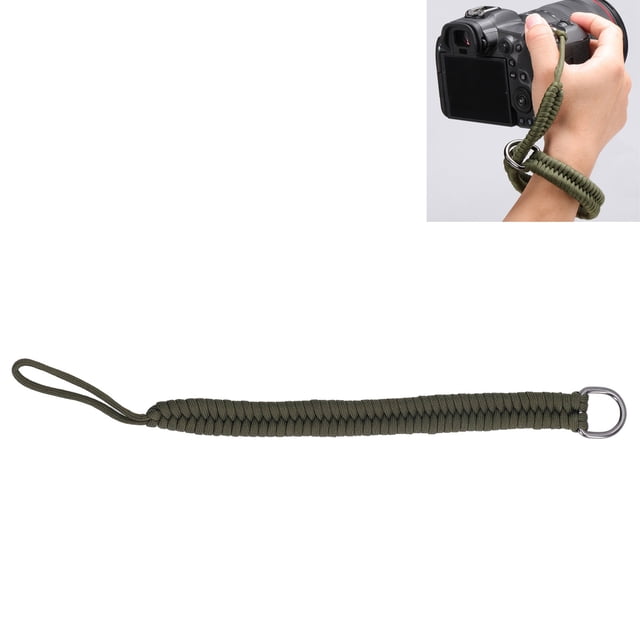 Camera Hand Strap, Nylon Camera Wrist Strap for DSLR Mirrorless Cameras Photographers, Easy Installation, Lightweight, High Load Bearing Capacity