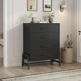 thumbnail image 4 of 4 Dresser for Bedroom, 38.6" Tall Dresser, Tall Drawer with Storage Freestanding, 4 of 7