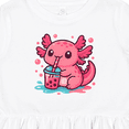 thumbnail image 4 of Inktastic Summer Axolotl Girls Toddler Dress, 4 of 5
