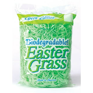 Wrapables Easter Grass Package Filler, Shredded Paper for Gift Wrapping,  Basket Filling, Packing (Set of 3)