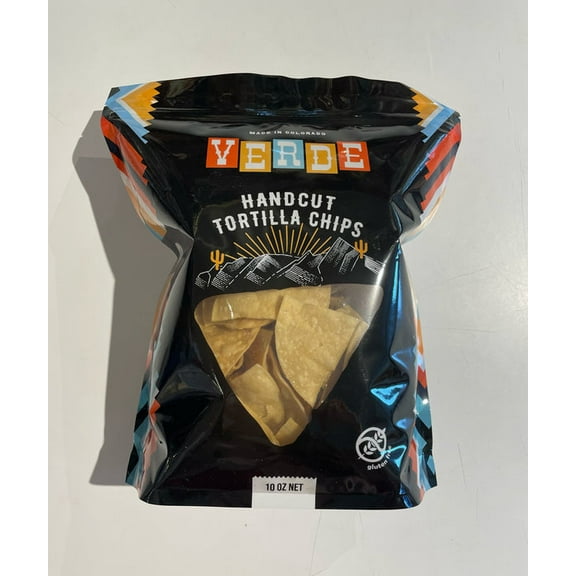 Pack of 10 Verde Handcut Gluten-Free Tortilla Chips 10 oz