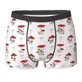 thumbnail image 6 of Men's Boxer Briefs, Different Mushrooms Soft Comfy Mens Underwear Boxer Briefs Breathable With Widen Waist, 6 of 7