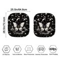 thumbnail image 3 of Yuyamidu Butterfly Car Sun Shade Windshield Moon Windshield Cover Car Accessories for Audo Truck Van 2 Pcs Easy to Install Sun Visor for Car Windshield, 3 of 5