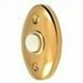 thumbnail image 2 of Deltana BBC20CR003 2-3/8" Height X 1-5/8" Width Standard Oval Bell Button Lifetime Polished Brass, 2 of 2