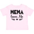 thumbnail image 3 of Inktastic Mema Loves Me Baby Clothes Girls Baby T-Shirt, 3 of 5