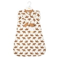 thumbnail image 2 of Hudson Baby Infant Boys Long-Sleeve Fleece Sleeping Bag, Brown Bear, 0-6 Months, 2 of 2
