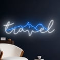 thumbnail image 4 of Handmadetneonsign Travel Mountain Led Sign, Mountain Neon Sign, Mountain Neon Sign, Home Led Sign, 4 of 5
