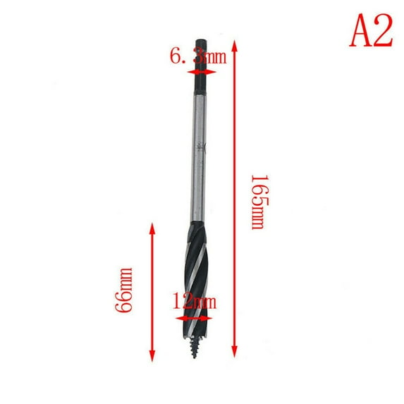 12mm Drill Bit Set Wood Fast Cut Auger Carpenter Joiner Tool