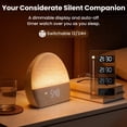 thumbnail image 6 of Wake up Light Sunrise Alarm Clock with Sound Machine for Adults Sleep Bedrooms, 6 of 9